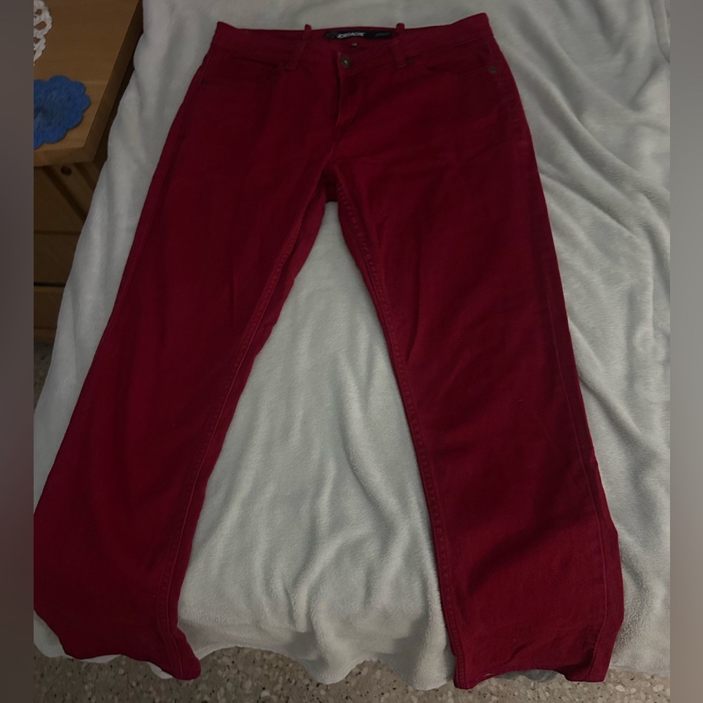 Red Skinny Jeans